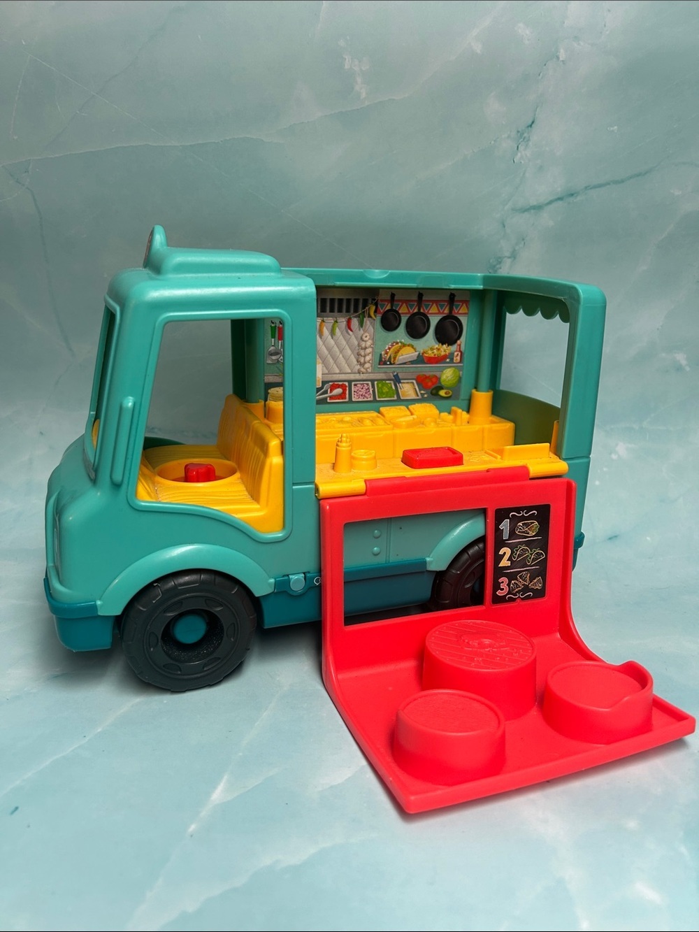 Fisher Price Little People Serve It Up FOOD TRUCK TACOS STAND